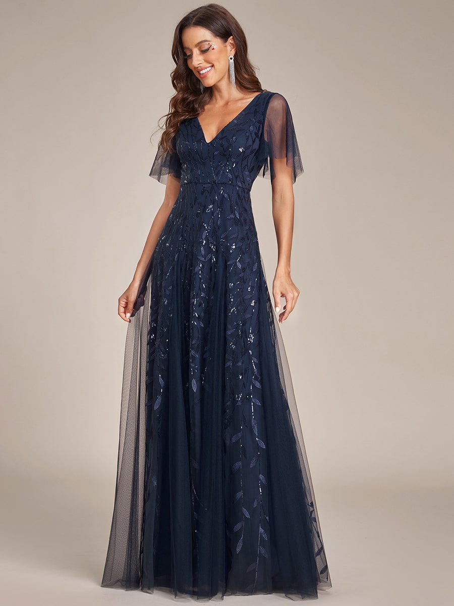 Modest Burgundy Ball Gown Satin Dress Lace Cap Sleeves – alinanova